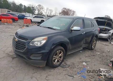 2016 Chevrolet Equinox Ls z USA, uszkodzony, nr VIN 2GNALBEK1G6145218